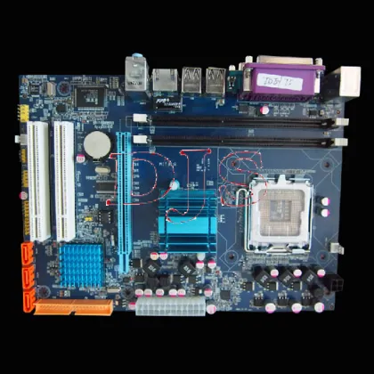 computer motherboard GM45 WITH IDE