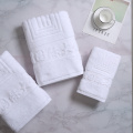 豪華なスパホテル用のJacquard Hand Towel