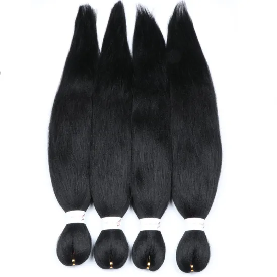 100% Japanese fiber braid hair hot water setting no tangle Ombre Crochet Extension featured end free sample braiding hair