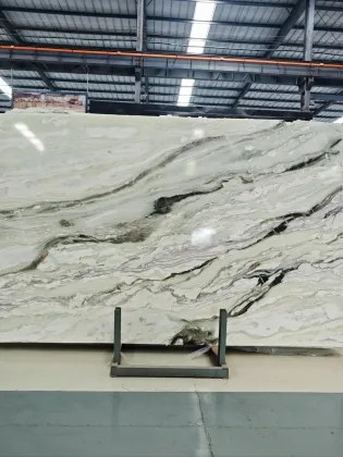 Emerald Ice Jade Marble Tiles: Refreshing Green Natural Stone for Premium Interiors