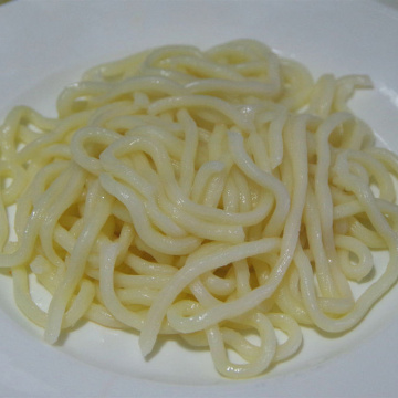 Noodles udon alimentari sani con consistenza liscia