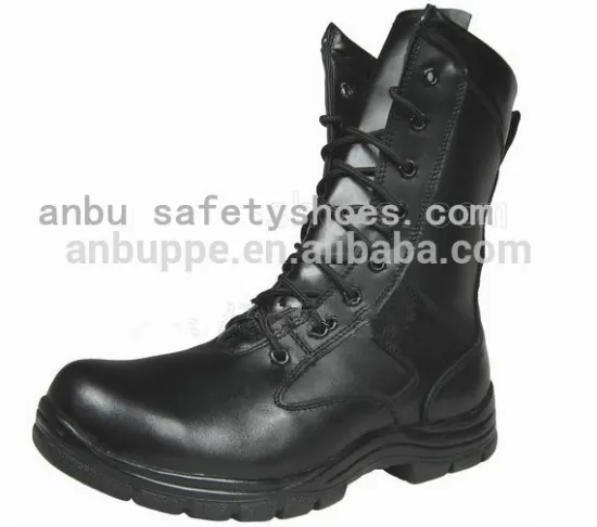 Tactical Police Military Boots with Zipper