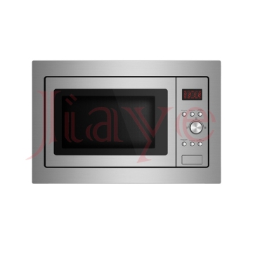25L Cooker Defrost Microwave Oven with Child Safety Lock and Built-in Glass Door