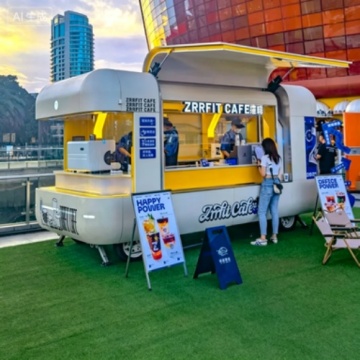 Multi-functional Street Food Cart for Commercial Use