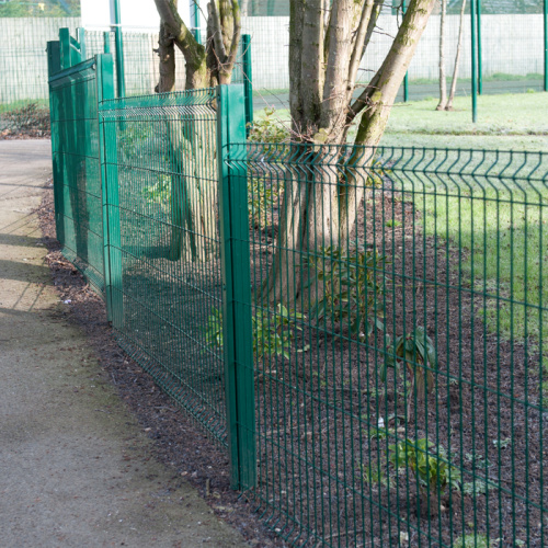 4x4 welded large square 3d fence