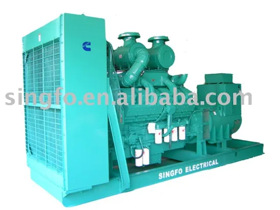 660KW(825KVA) Cummins+Stamford alternator generator set