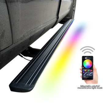 Aluminum Side Steps with LED Lights for Chery Jaceeo 7, Exeed VX, and Threshold LX