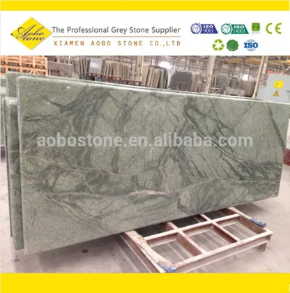Prefab Costa Esmeralda Granite Green Granite Countertop
