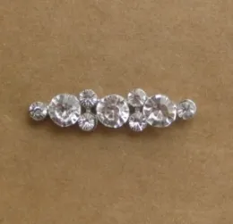 rhinestone diamante banner buckle