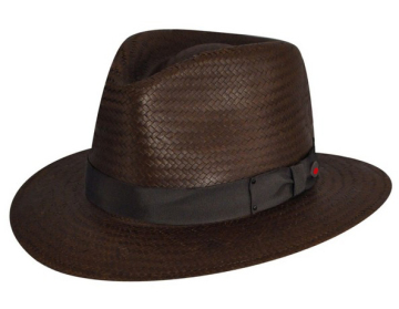Striped Fedora Hat