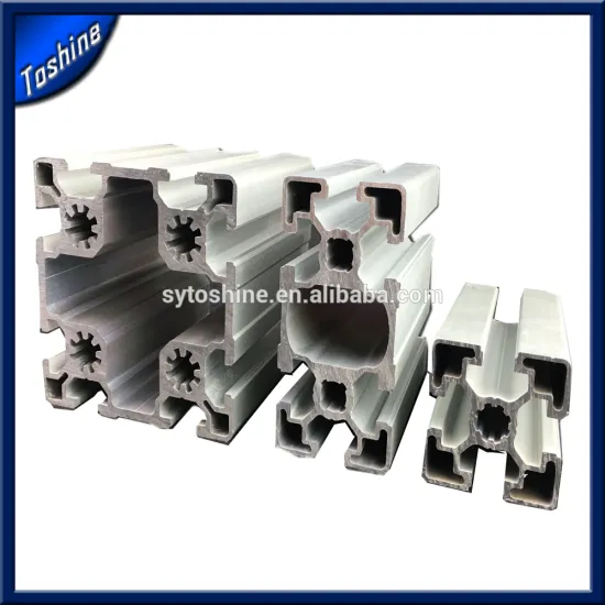 aluminium profiles for structures machines equipments