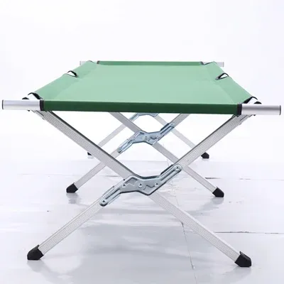 Aluminum Foldable Cot Outdoor Camping Folding Bed