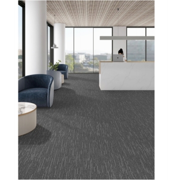 Eco-Friendly 50x50 Carpet Tiles for High Traffic Areas: Nylon with PE Backing