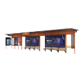 Modern 2021 Bus Stop Shelter Design