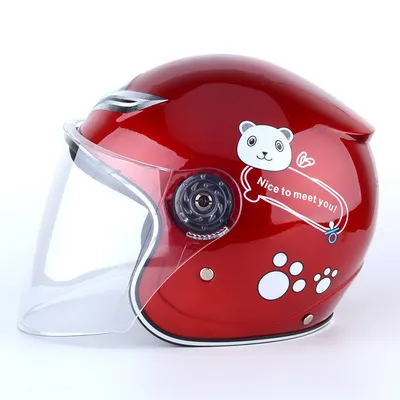 bike kids helmet motorcycle  children kid helmet motorcycle open face helmet