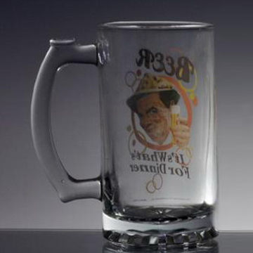 Beer Mug with 14oz Capacity and 153mm Height, Customized Logos Accepted