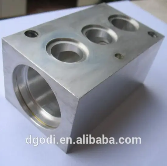 made in china laser cutting machine spare parts of stainless steel block