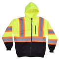 Safety Green Sweater Yellow Hi Vis Safety High Reflective Jacket Supplier