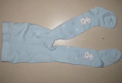 Animal Tights Cotton Blue Tights