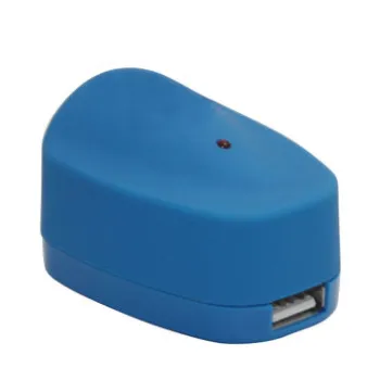 12W Wall Charger with Foldable Plug for Smartphones, Tablet PCs