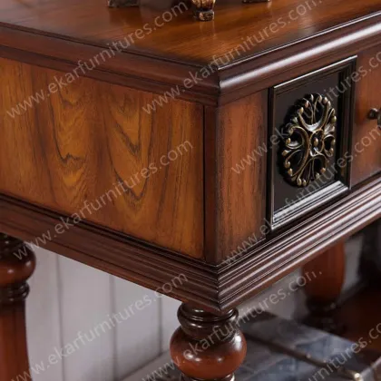 Classic Wooden Console Table antique hobby lobby