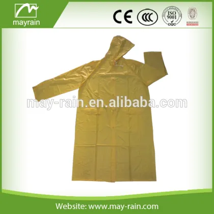 PVC raincoat blue raincoat