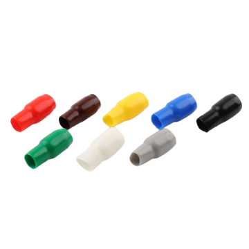 V 2 flexibler PVC isoliertes Kupferspatenklemmen mit Isolationsscheide