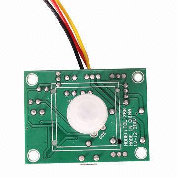 Intelligent PIR Infrared Motion Sensor Module with White, 5-24V DC Operating Voltage