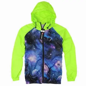 Hooded windbreaker Japanese skin-wear