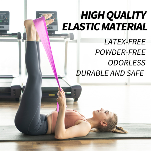 Leg strength training tension tube resistance band