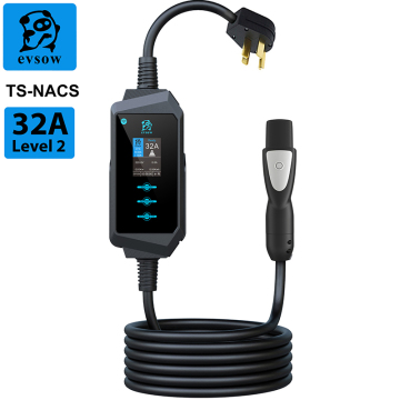 7.6kW Portable AC EV Charging Station for Electric Vehicles - Level 2 NACS Fast Charging