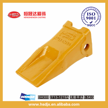 Doosan Mini Excavator Rock Bucket Teeth, Hot Sale Hensley Bucket Tooth 2713-1219A