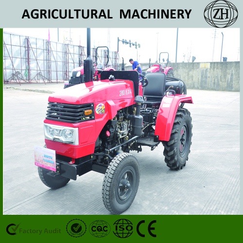 High Precision 4 Wheel Drive Mini Wheeled Farming Tractors