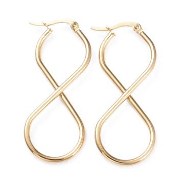 Golden 201 Stainless Steel Hoop Earrings by PandaHall: Your Stylish Accessory Choice