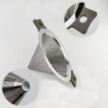 washable stainless steel coffee filter funnel