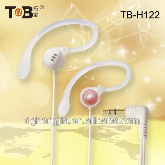 new products 2014 OEM ODM pc computer mp3 mp4 Sports new stylish earhook earphone headphone headset China factory