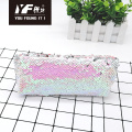 Hot sale custom colorful sequins pencil case