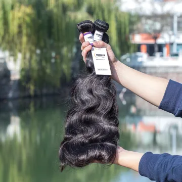 Deep Wave Human Hair Bundle Extra Thick Virgin Hair Extention Bundles