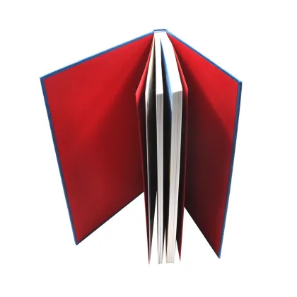 round square back gold foil stamping paper hardcover book printing