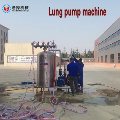 Poultry lung suction machine
