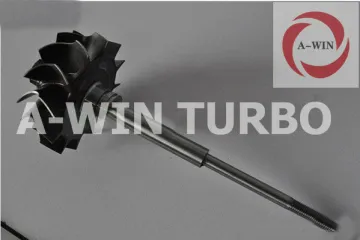 T3 / T4 Turbocharger Shaft &amp; Wheel , Turbo Turbine Shaft
