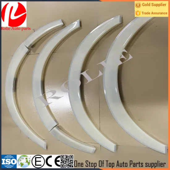 Front rear Wheel eyebrow fender flares for Toyota hiace 2005-2016 colors custom