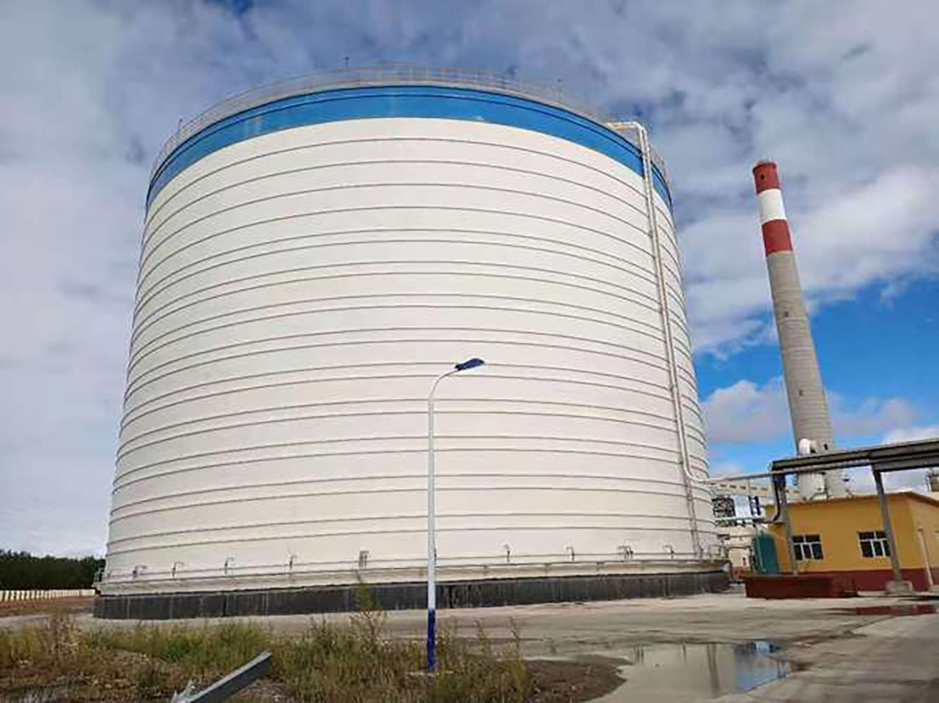 Fly ash storage in agriculture