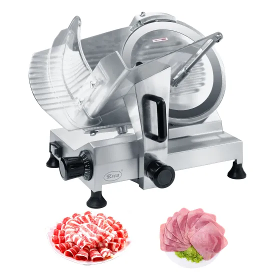 Hualing 10\" Stainless Steel Blade Electric Deli Meat Slicer - Commercial and Home Use