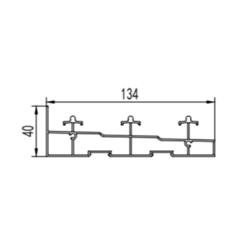 Moules d&#39;extrusion de profil d&#39;armoires sanitaires en aluminium