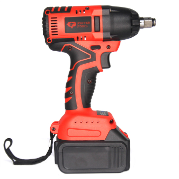1/2'' Inch 550N.m Torque Brushless Motor Cordless Rechargeable Battery for Auto Car Tyre Repair
