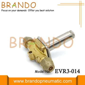 1/4 &quot;EVR 3 SAE 냉장 솔레노이드 밸브 032F8107 12V 24V 110V 220V DC AC