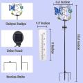 35'' Butterfly Rain Gauge Outdoor