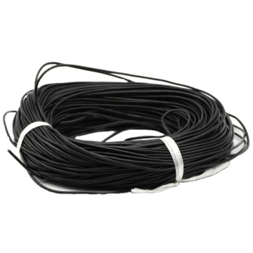 Wholesale Cheap Black and Brown Solid Leather Cord Lace 1mm-3mm for Jewelry Making