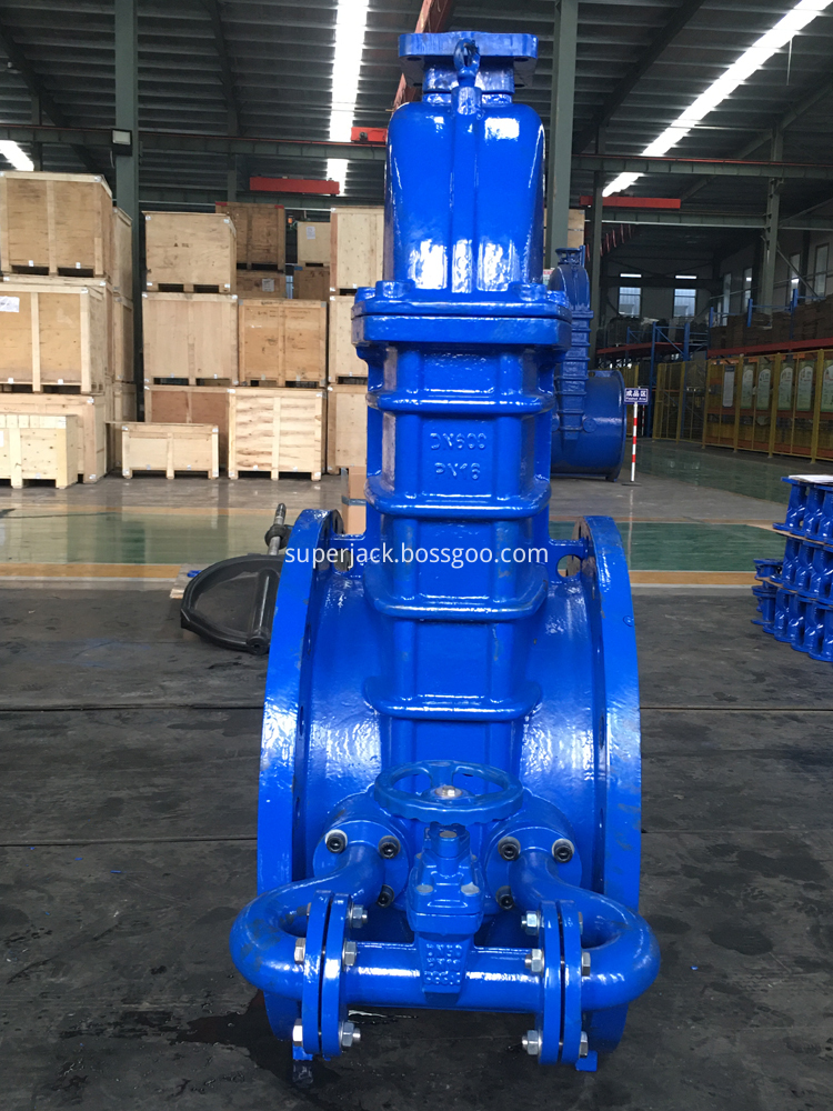 Gost Resilient Seat Gate Valve With Ea Adapter 1